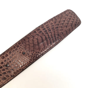 Lebedas Full Skin Crocodile Belt - Dudes Boutique