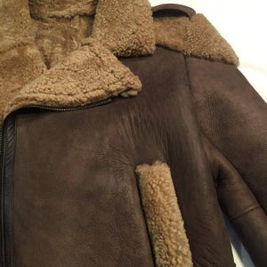 Jakewood Tobacco Biker Shearling - Dudes Boutique