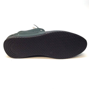 Mauri M711/2 Forest Green Alligator/Nappa/Patent Sneakers - Dudes Boutique