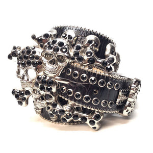 b.b. Simon 'Graveyard' Crystal Belt - Dudes Boutique