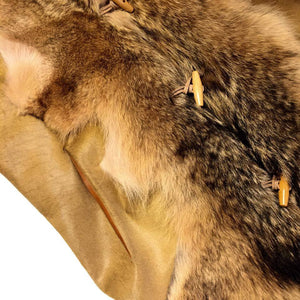 Jakewood Natural Pony Hair/Fox Vest - Dudes Boutique