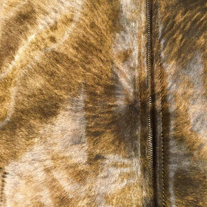 G-Gator Natural Pony Hair/Lambskin Racer Jacket - Dudes Boutique