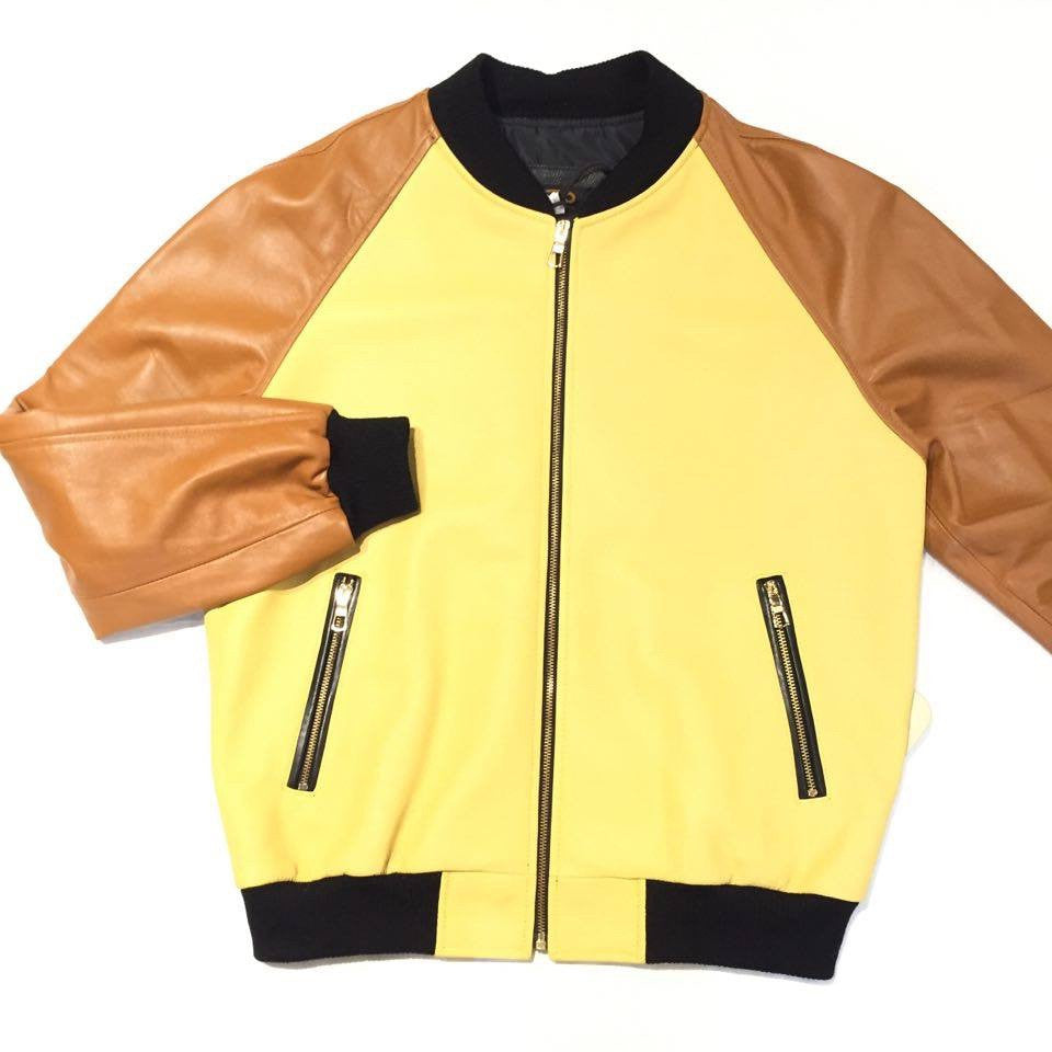 G-Gator Baby Lambskin Bomber Jacket - Dudes Boutique