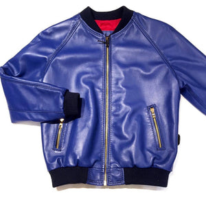 G-Gator Baby Lambskin Bomber Jacket - Dudes Boutique