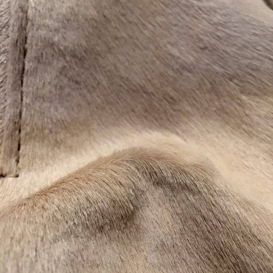 G-Gator Cream Pony Hair/Alligator Blouson Jacket - Dudes Boutique