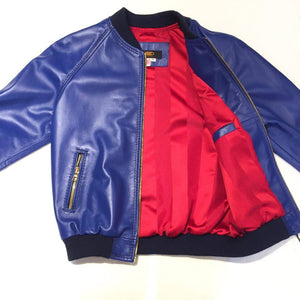 G-Gator Baby Lambskin Bomber Jacket - Dudes Boutique