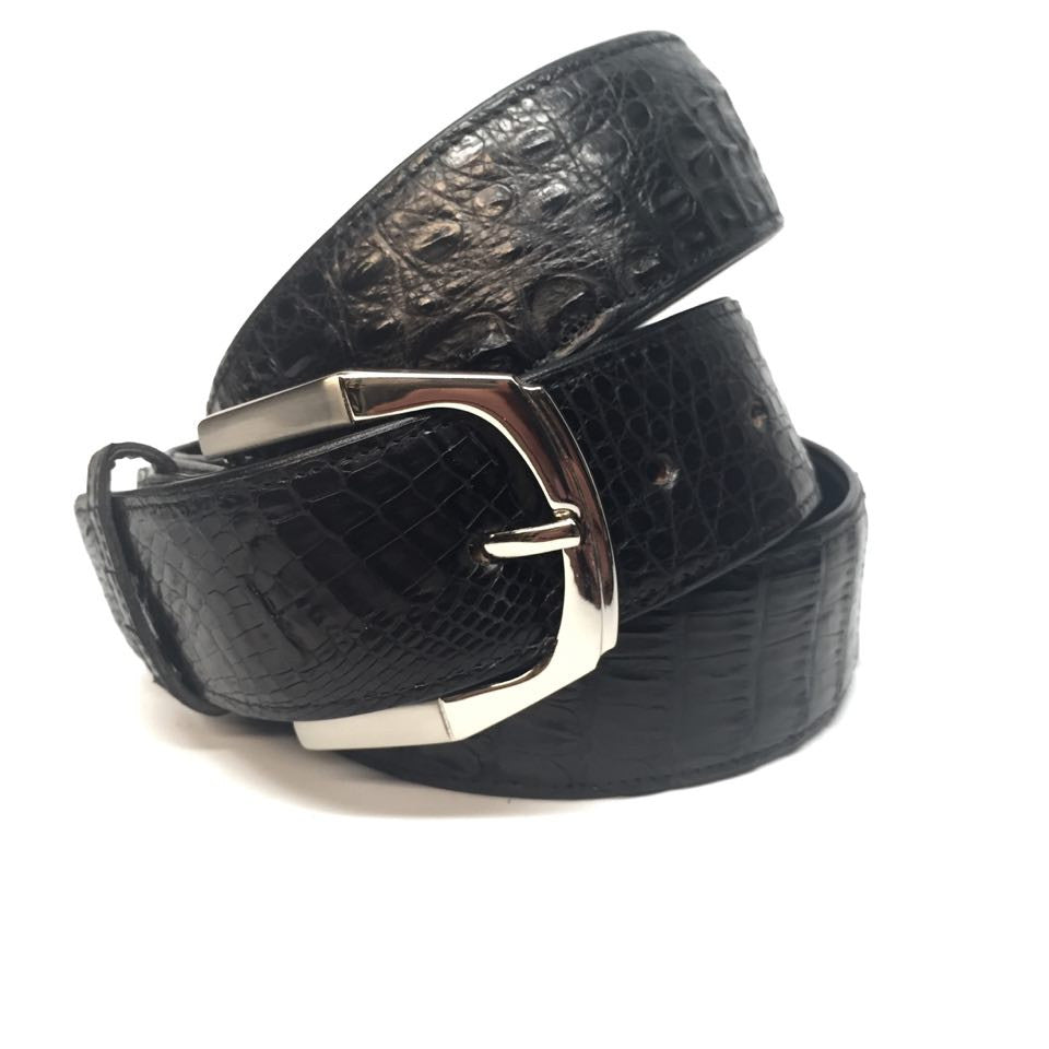Lebedas Full Skin Crocodile Belt - Dudes Boutique