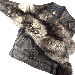 Jakewood Silver Fox Biker Jacket - Dudes Boutique