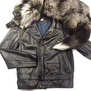 Jakewood Silver Fox Biker Jacket - Dudes Boutique