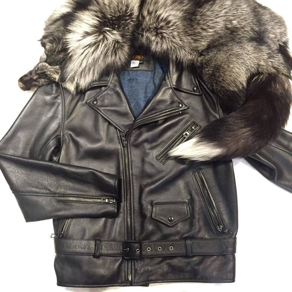 Jakewood Silver Fox Biker Jacket - Dudes Boutique