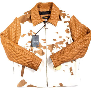 G-Gator Quilted Pony Hair Bomber Jacket - Dudes Boutique