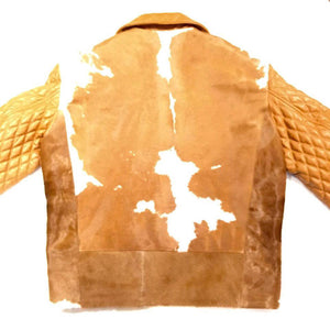 G-Gator Quilted Pony Hair Bomber Jacket - Dudes Boutique