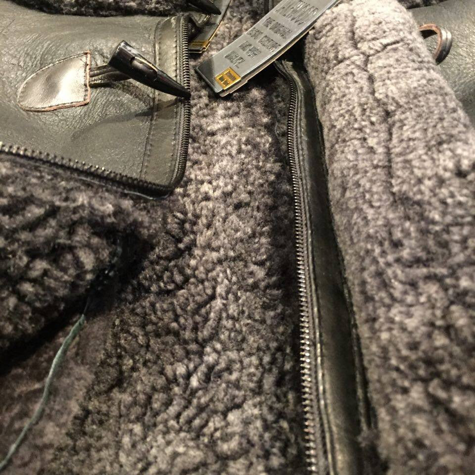 Jakewood Black Duffle Mink Shearling Coat - Dudes Boutique