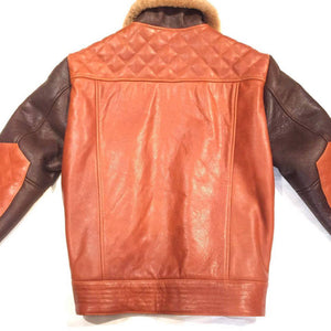 Jakewood Alaska Bomber Shearling Jacket - Dudes Boutique