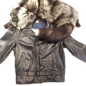 Jakewood Silver Fox Biker Jacket - Dudes Boutique