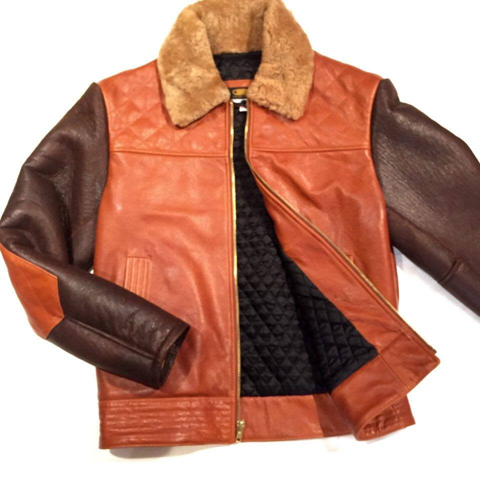 Jakewood Alaska Bomber Shearling Jacket - Dudes Boutique