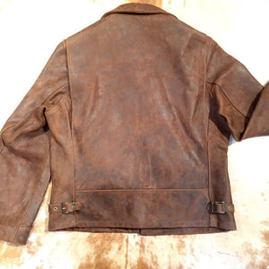 Schott NYC P673 Tobacco 'Perfecto' Strong Cowhide Jacket - Dudes Boutique