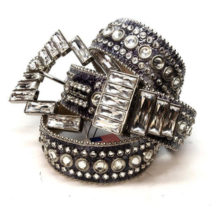 b.b. Simon "Big Block" Crystal Belt - Dudes Boutique
