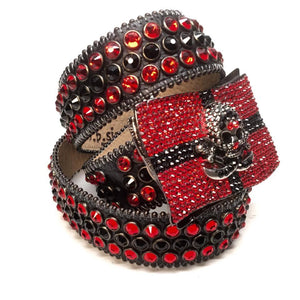 b.b. Simon "Pirate" Crystal Belt - Dudes Boutique