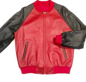 G-Gator Lambskin Varsity Jacket - Dudes Boutique