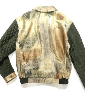 G-Gator Quilted Pony Hair Bomber Jacket - Dudes Boutique