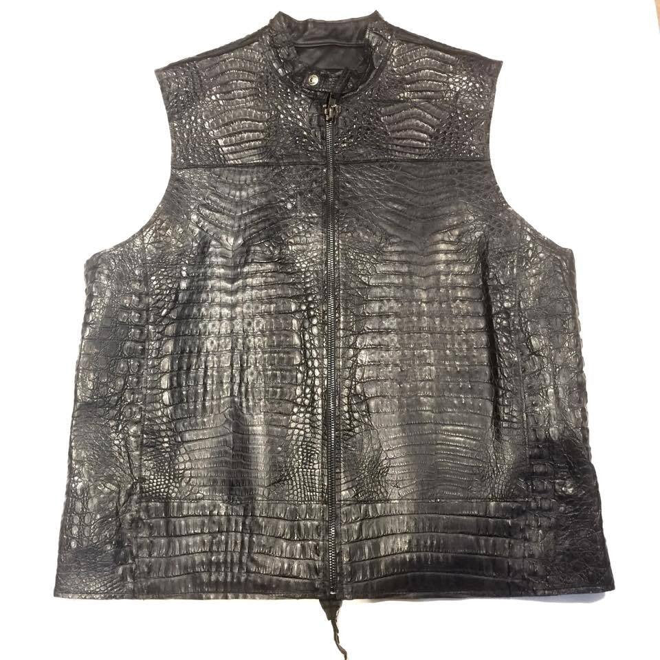 Kashani All-Over High Grade Alligator Vest - Dudes Boutique