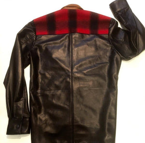 G-Gator Plaid Leather Shirt 25 - Dudes Boutique