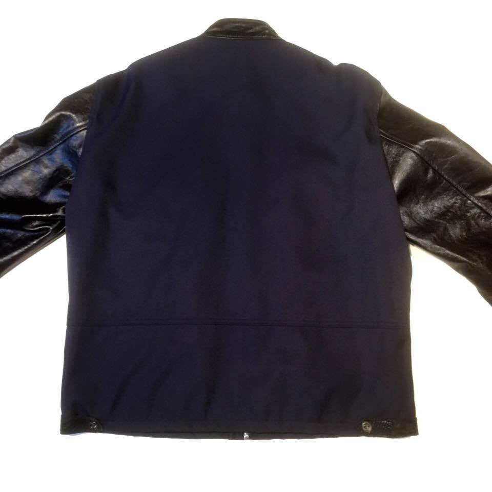 G-Gator Zipper Lambskin & Mesh Leather Jacket - Dudes Boutique