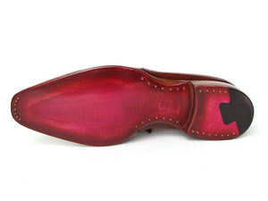 Paul Parkman Brown Goodyear Welted Square Toe Apron Derby Shoes - Dudes Boutique