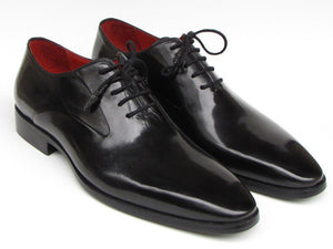 Paul Parkman Men's Black Oxford Leather Upper And Leather Sole - Dudes Boutique