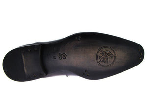 Paul Parkman Men's Black Oxford Leather Upper And Leather Sole - Dudes Boutique