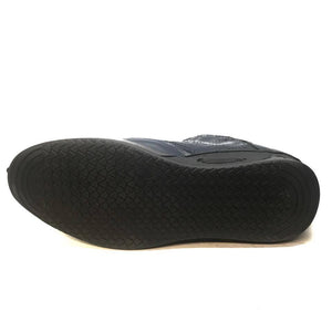 Mauri M770/1 Navy Blue Crocodile Tail Sneakers - Dudes Boutique
