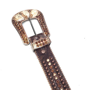 b.b. Simon 368-F34 Cleona Crystal Belt - Dudes Boutique