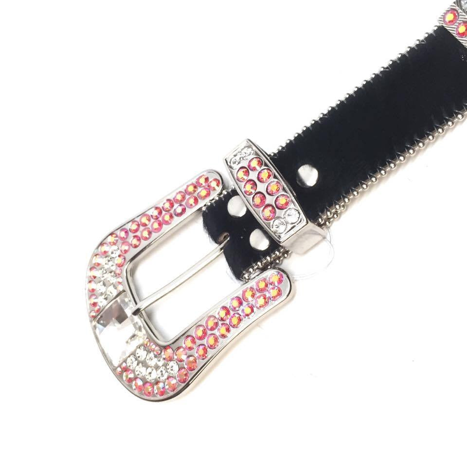 b.b. Simon 417-NI Strawberry Monster Crystal Belt - Dudes Boutique