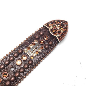 b.b. Simon 368-F34 Cleona Crystal Belt - Dudes Boutique