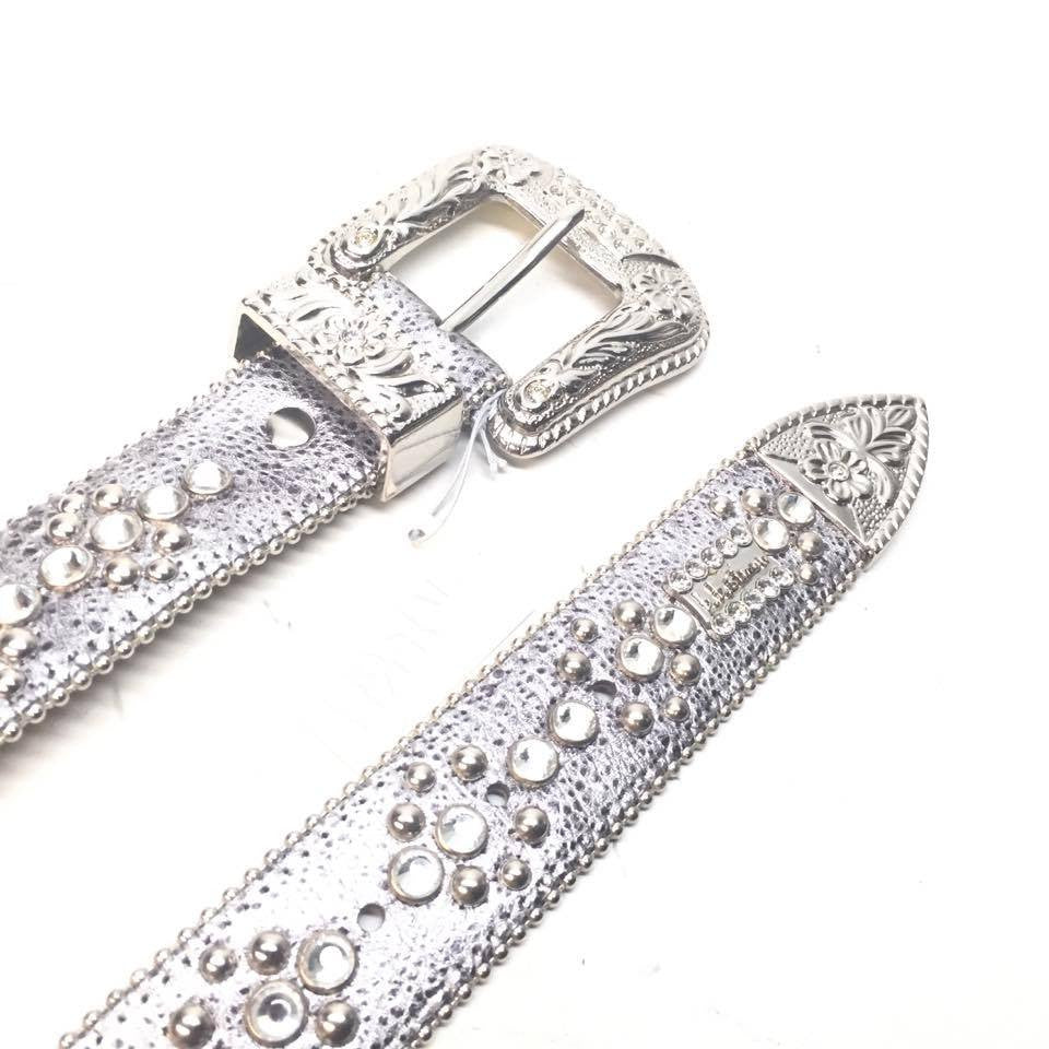 b.b. Simon "Ice Capsule" Swarovski Crystal Belt - Dudes Boutique