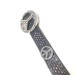 b.b. Simon "Love Wins" Crystal Belt - Dudes Boutique