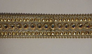 b.b. Simon 'Golden Lizard' Crystal Belt - Dudes Boutique