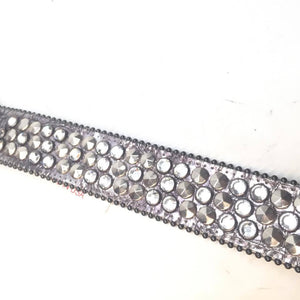 b.b. Simon "Fully Loaded Platinum" Crystal Belt - Dudes Boutique