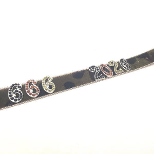 b.b. Simon "Camo Pony Hair Numbers" Crystal Belt - Dudes Boutique