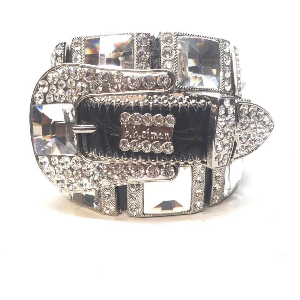 b.b. Simon "Fully Big Block Baby Monster" Crystal Belt - Dudes Boutique