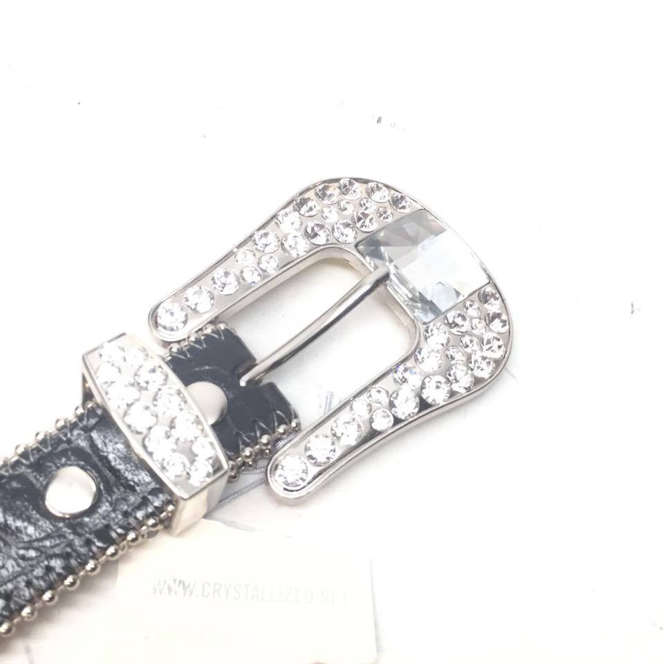 b.b. Simon "Fully Big Block Baby Monster" Crystal Belt - Dudes Boutique