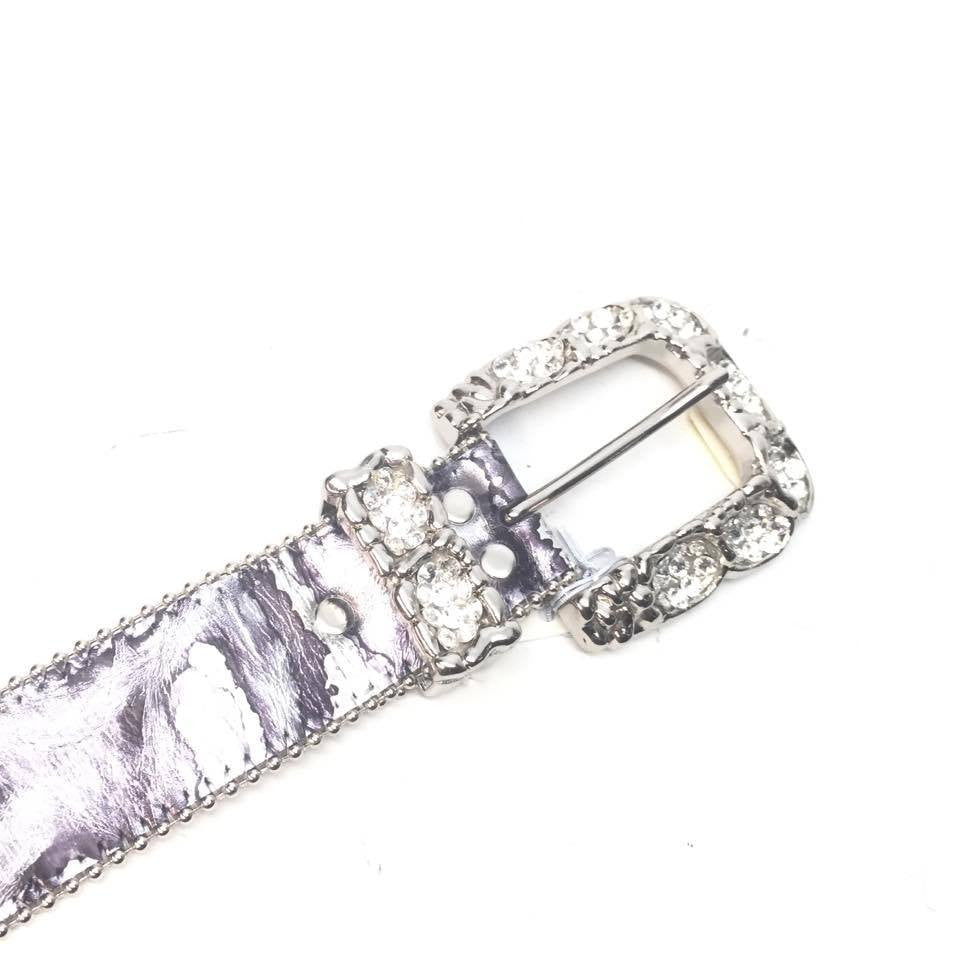 b.b. Simon "Honey Comb" Crystal Belt - Dudes Boutique