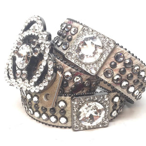 b.b. Simon "Crystal God" Crystal Belt - Dudes Boutique