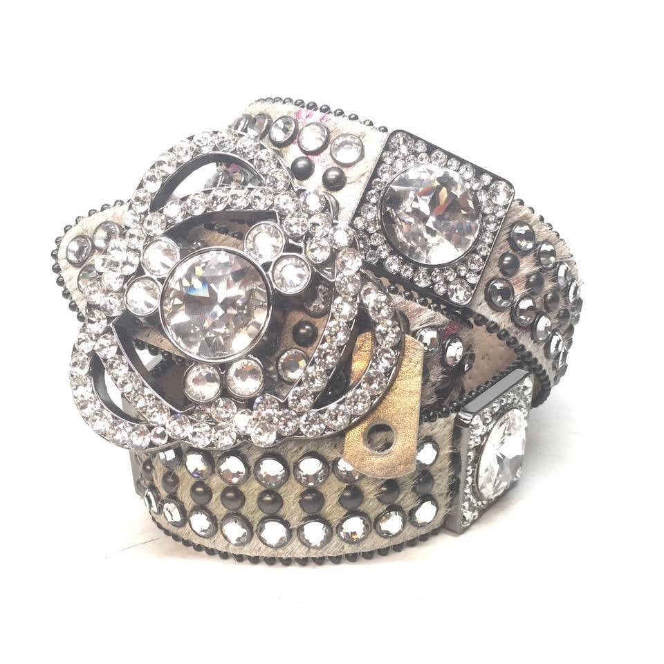 b.b. Simon "Crystal God" Crystal Belt - Dudes Boutique