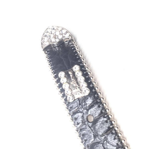 b.b. Simon "Fully Big Block Baby Monster" Crystal Belt - Dudes Boutique