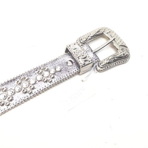 b.b. Simon "Ice Capsule" Swarovski Crystal Belt - Dudes Boutique