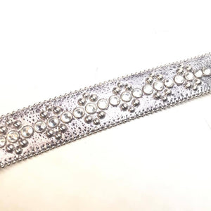 b.b. Simon "Ice Capsule" Swarovski Crystal Belt - Dudes Boutique