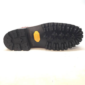 Safari Cognac Exotic Men's All-Over Hornback Combat Boots - Dudes Boutique