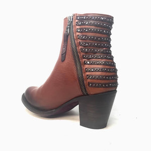 Denver Boots Lady Gabriel Tan Ankle Boots - Dudes Boutique